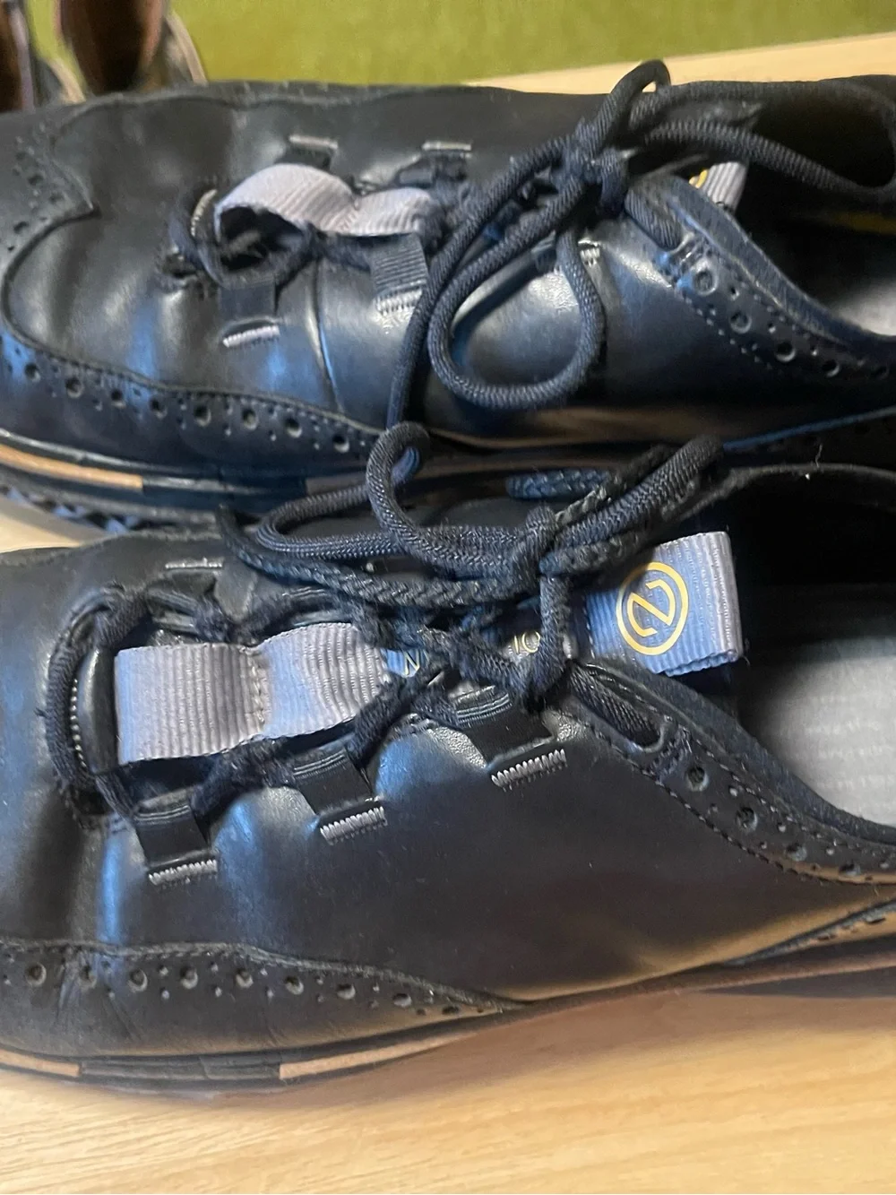 Cole Haan Men's 5. Zerogrand Wingtip Oxfords Black/Pavement, C36508, 11 M